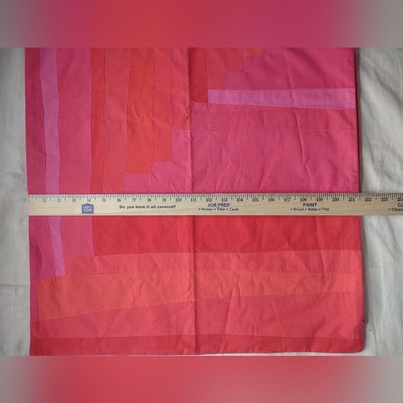 Annie Selke Pillow Cover Case Pinecone Hill Plait Patched  Decorative Sq… - Picture 8 of 9